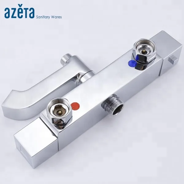 Thermostatic Cartridge Automatic Temperature Control Bathroom Hot Cold Water Bath Faucet Thermostatic Shower Mixer