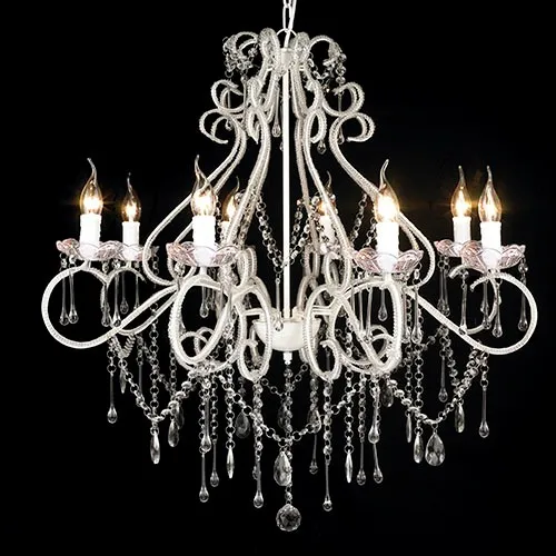 Большие роскошные подвесные светильники для спальни Свадебный декор Хрустальная люстра