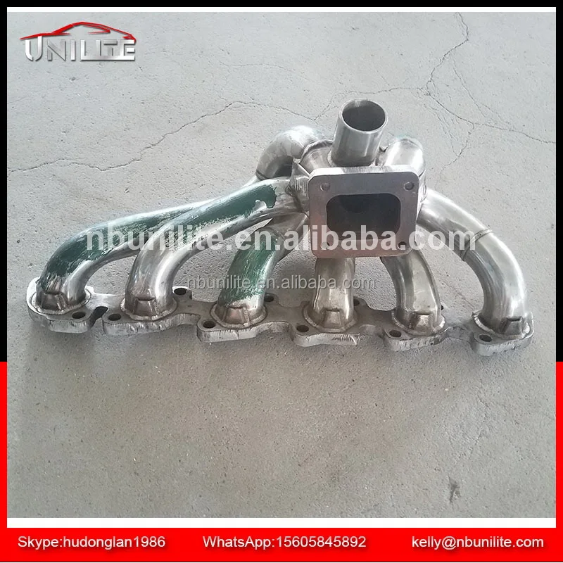 SS304 3.0mm thickness Exhaust manifold for Ni ssan Patrol GU Y61 TB48 TB48DE 2001-2012