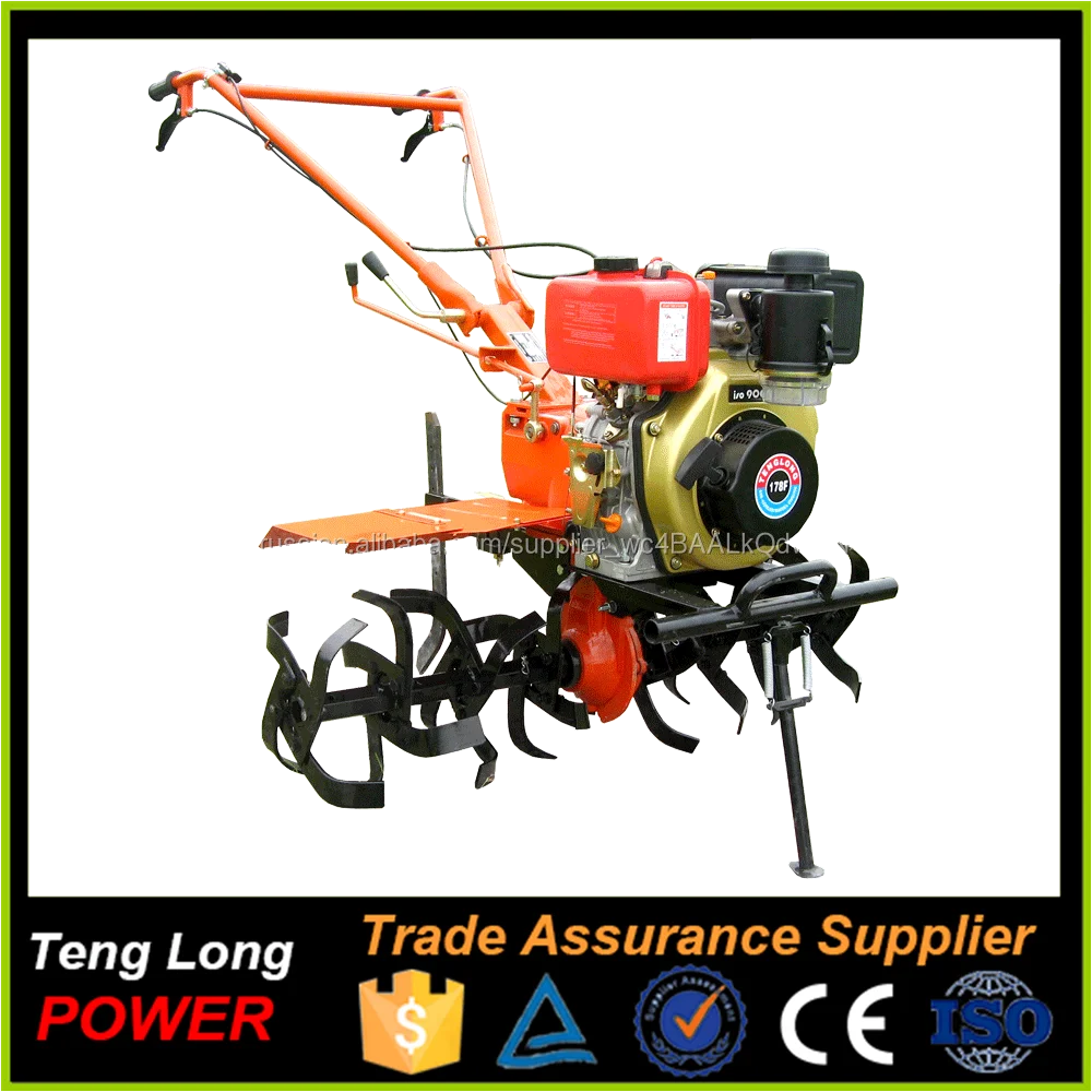 Прочный Длительный Срок Службы Дизельным Двигателем Китай Мотоблок