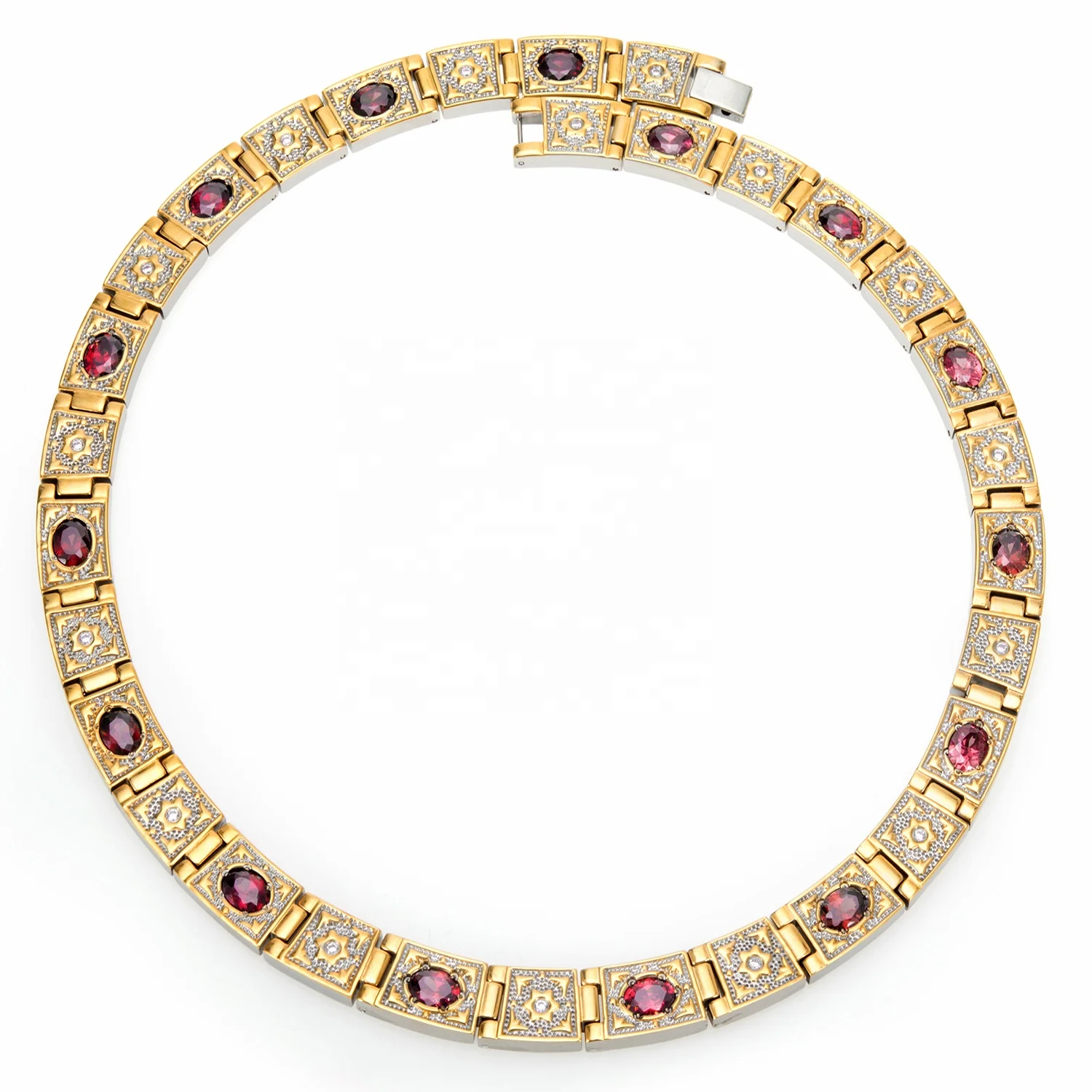 
Wollet Fashion Jewelry Wholesale Gold Plated Four In One Health Energy Bio Magnetic Titanium Necklace With Crystal &nbsp; &nbsp; &bull; Wollet Official Website:www.wollet-jewellry.com