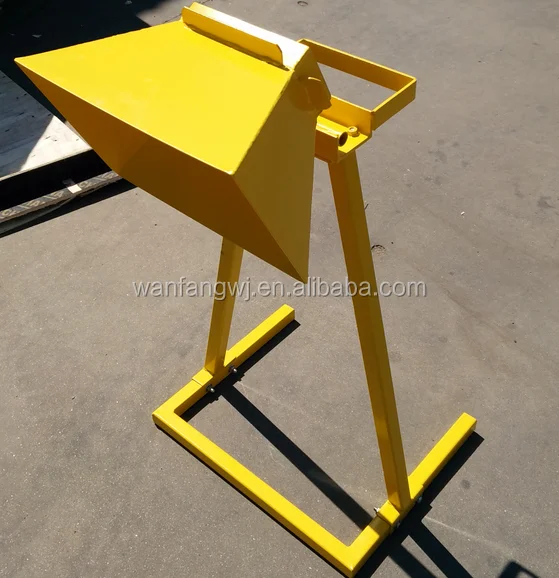 Yellow Color Metal Sand Bag Filler /Sand bag filling machine Factory With Good Price
