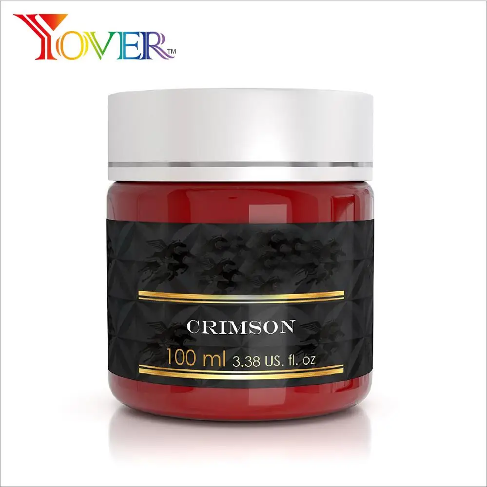 12pcs 100ml Jumbo Acrylic Paint in Plastic Tank