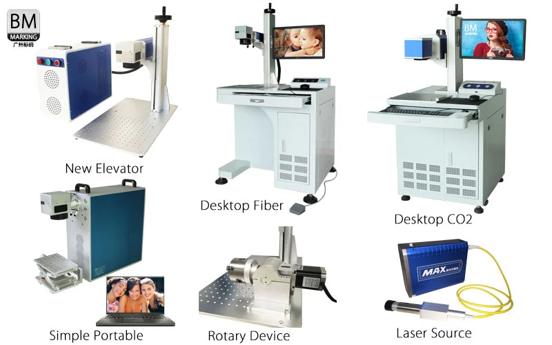 provided high quality UV laser marking machine for  glass  ABS  PE Plastic product  marking