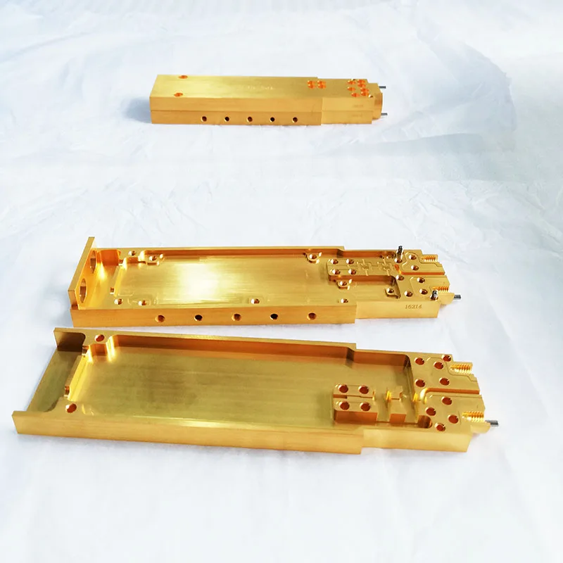 
Cavity filter band pass brass fabrications service precision CNC Machining parts 