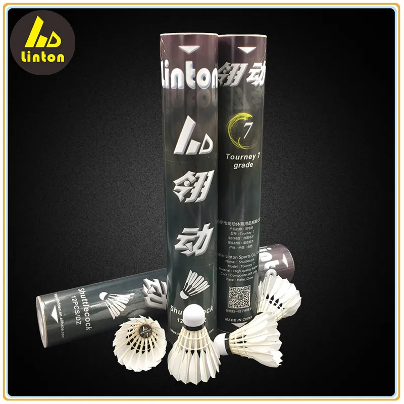 Chinese factory best sale in Korea goose feather with lowest price badminton shuttlecock
