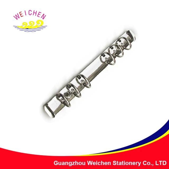 Book Binding Clip Memo type 6 Ring Binder Mechanism