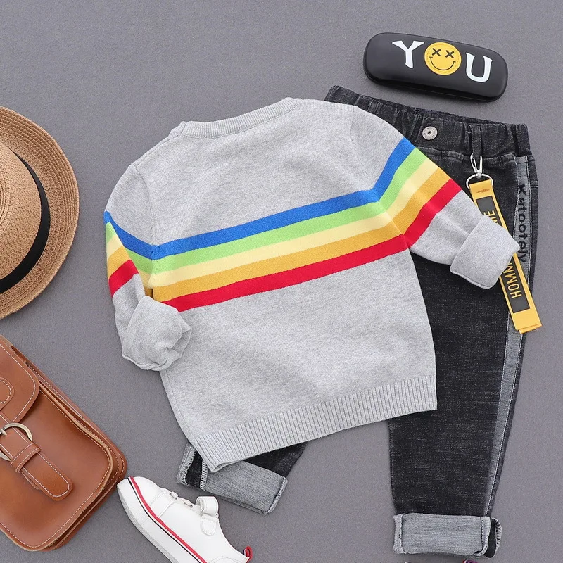 
Latest design new fashion personality kids winter sweater boutique children sweater clothes 
