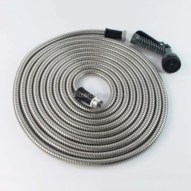 
High quality chromeplated double lock flexible shower hose, PVC shower hose 