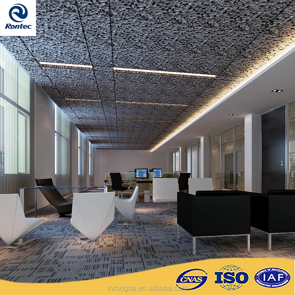 
Noise absorbing material aluminum foam acoustic ceiling panel 