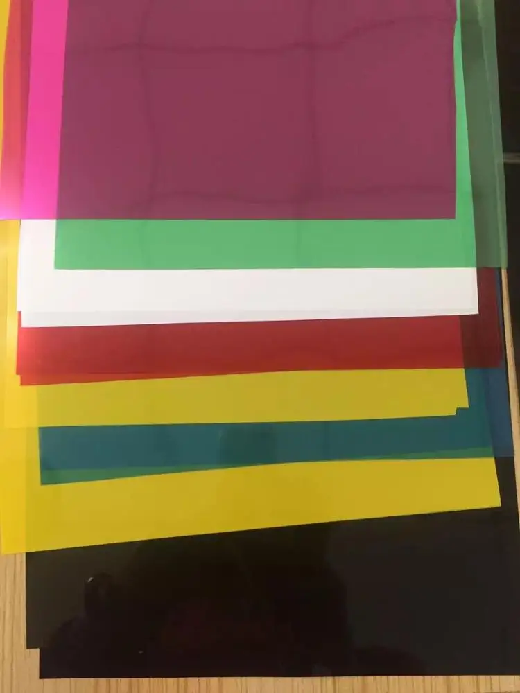 red color bopet sheet film Release coating anti-static PET film  Translucent or transparent