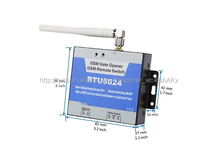  GSM Реле Переключатель Gate Opener Контроллер Доступа