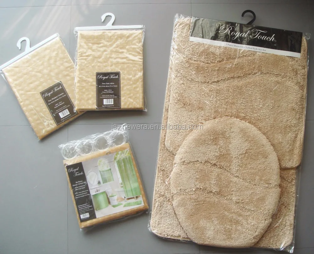 20 шт. набор для ванной комнаты: 3d-занавеска душа оконная занавеска юбка раковины Экологически чистая Водонепроницаемая Антибактериальная