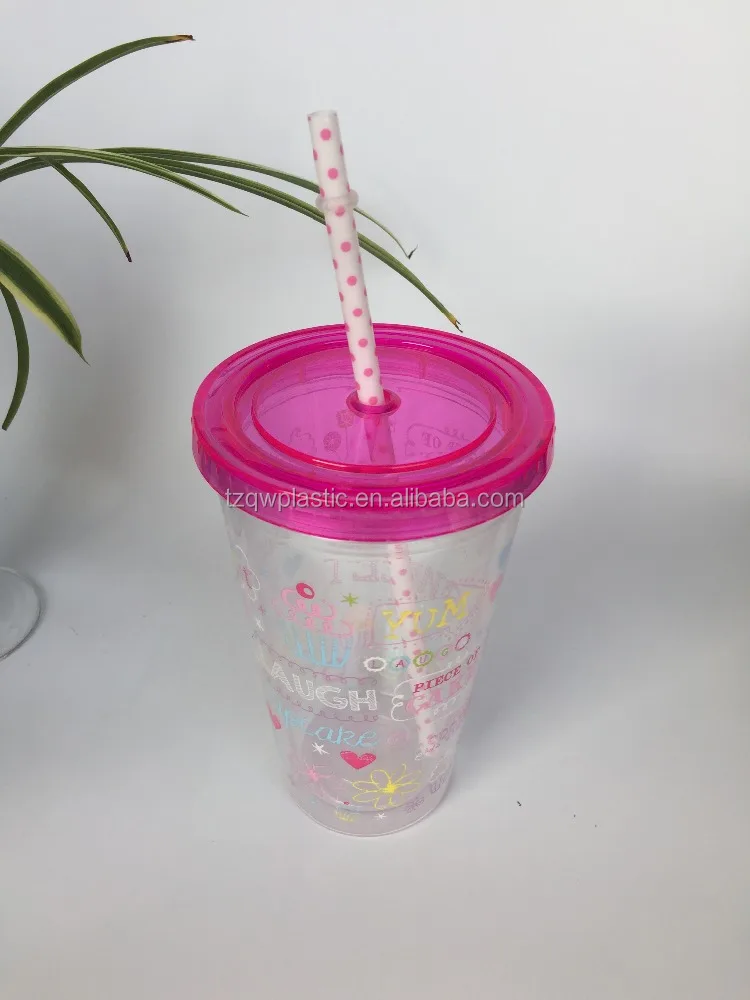 Cupture Classic Candy Insulated Tumbler Cup with Lid, Reusable Straw & Hello Name Tags - 16 oz, 12 Pack