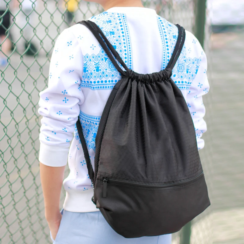 
renewable,washable drawstring bag backpack Survival Backpack 