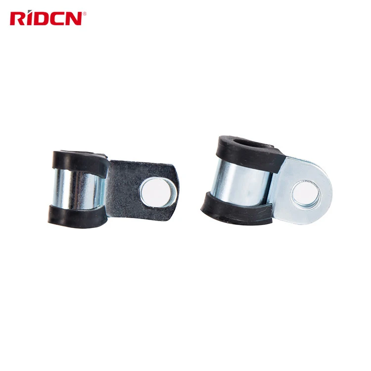 EPDM Rubber Lined Hose Clamp/ Pipe Clip with Rubber