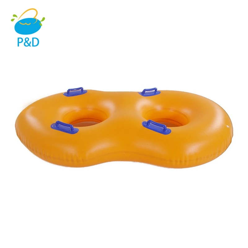 2 person PVC Inflatable Swim Tube Float inflatable Ring floating toys swim ring for water play equipment