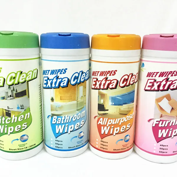 new daily household item  products  household cleaning  wet wipes  in canister