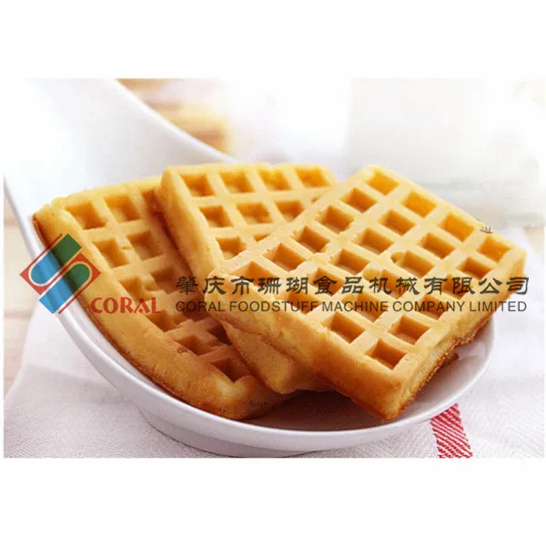 Automatic Industrial High Capacity Soft Wafer / Waffle Making Machine
