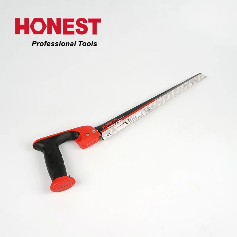 300mm 65 Mn steel hand tool tree cutting Straight Pruning Curving rubber handle garden compass saw