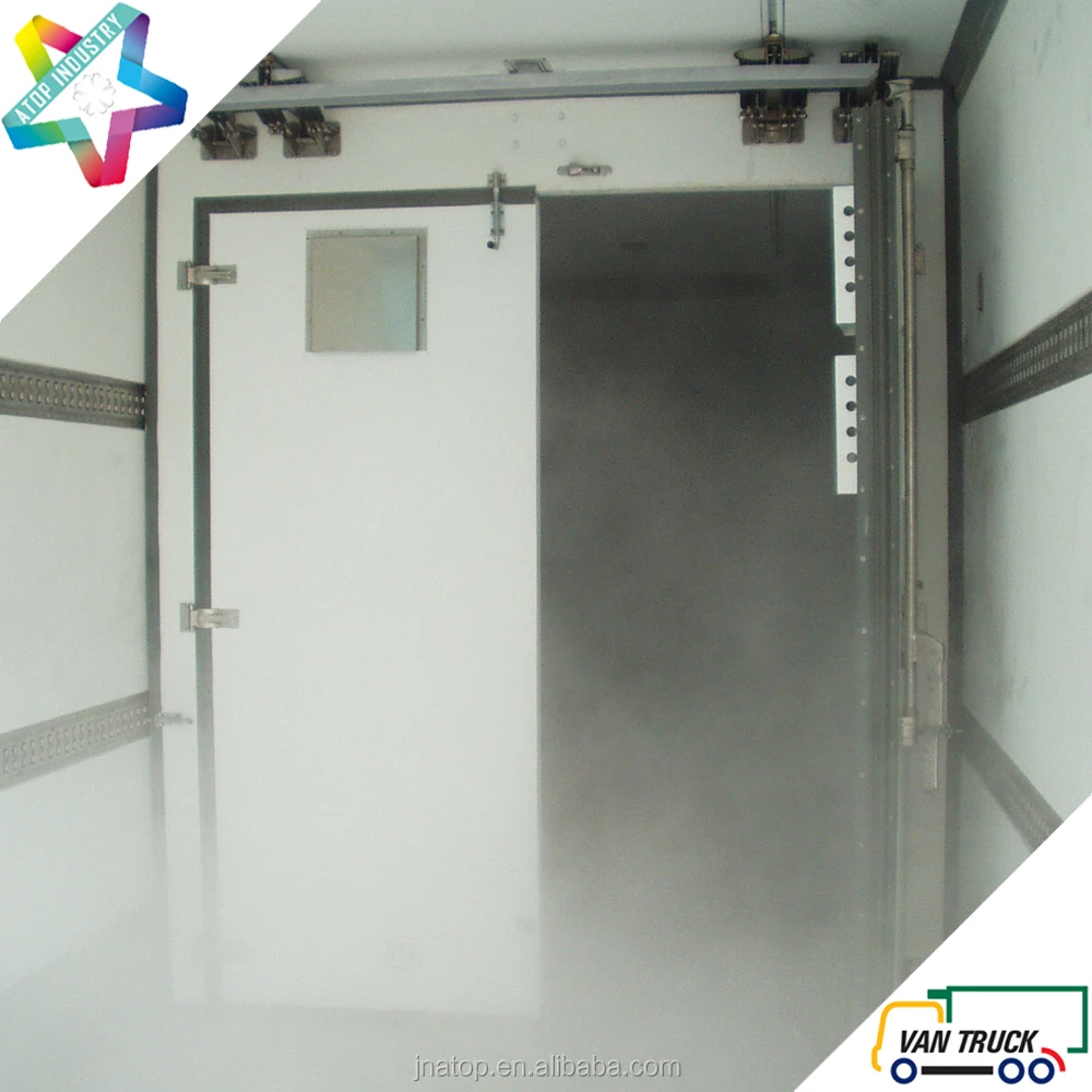 heavy duty reefer truck 8.5m multi-temperature refrigerated truck body