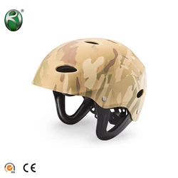 Adult Male and Female Matte black Ski Helmet Men With light