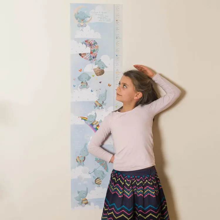 Custom Paper Height Measure Growth Chart Ruler