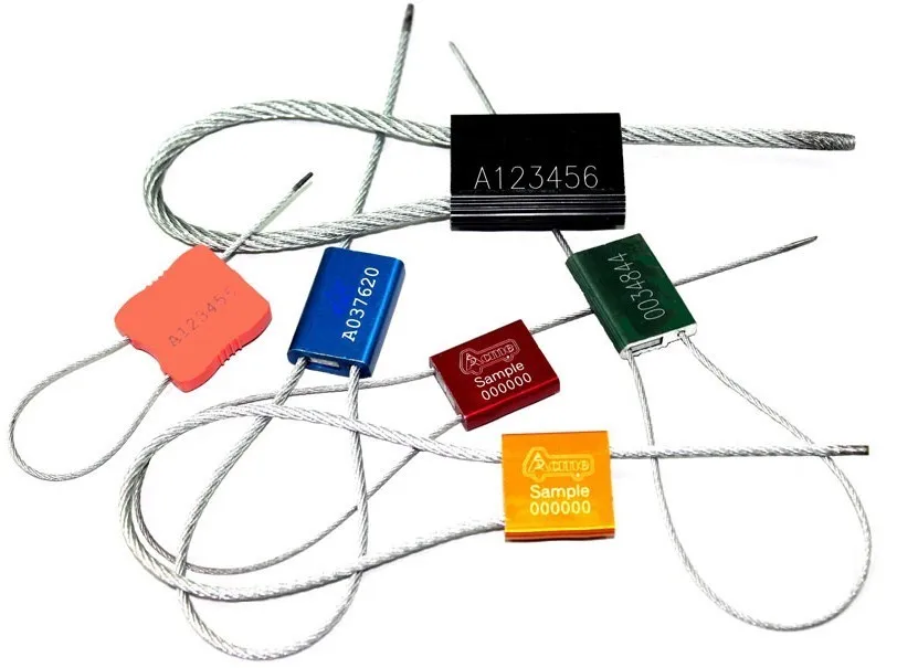 GaoSheng по хорошей цене оцинкованные стальные контейнерные Кабельные замки для безопасности