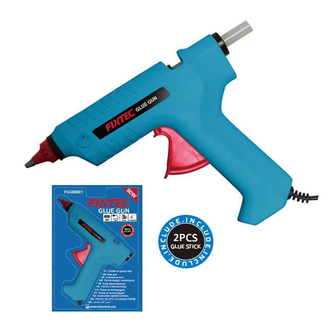 Клеевой пистолет FIXTEC 80 Вт, новые продукты