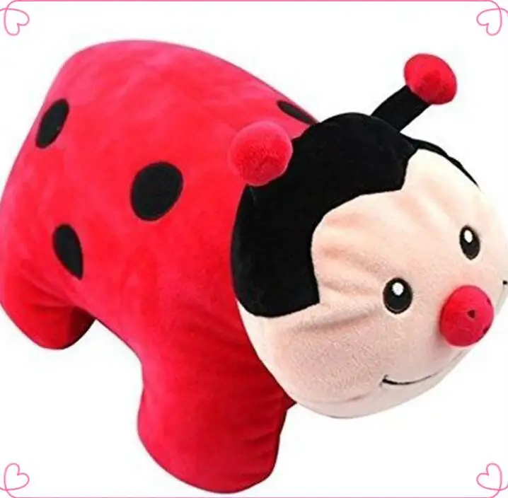 Best selling stuffed beetle ladybug soft insect ladybird toys
