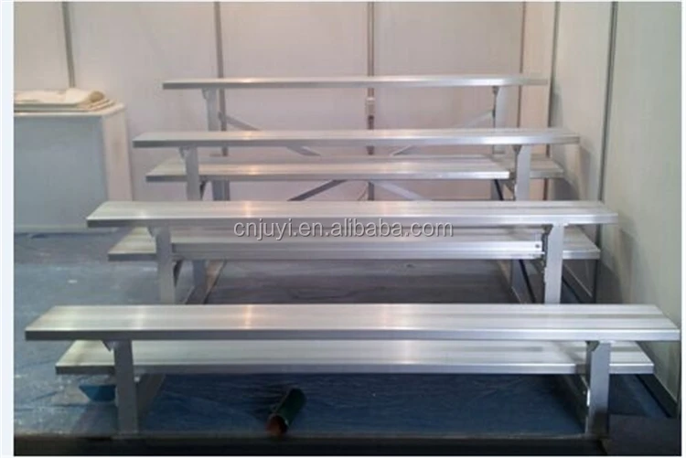 
JUYI China Factory Wholesale Metal Structure Stadium Movable croquet balls aluminum bleachers 