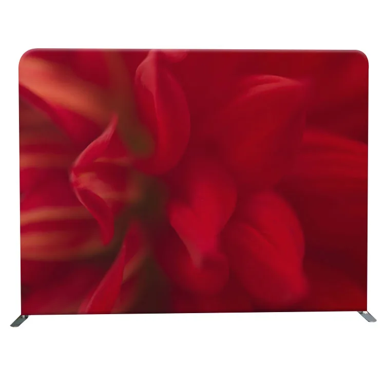 8 Футов Портативный Сплошной Цвет Пользовательский логотип печатная Натяжная ткань фотобудка студийный фон