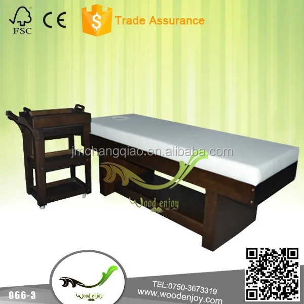 High quality thai massage bed,066-3#,100% Oak , comfortable bed