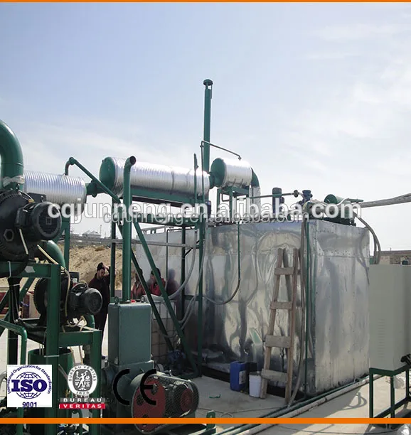 used engine oil distillation