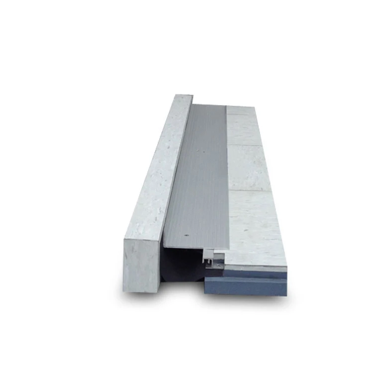Metal Aluminum Expansion Joint Cover Plate for Marble Floor to Wall