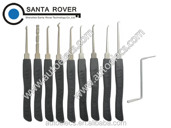 10 шт. Автомобилей Замков Набор Крюк GOSO Слесарь инструменты Машины