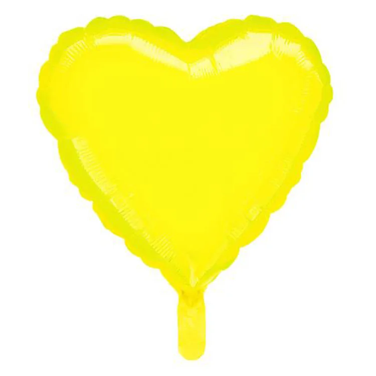 China wholesales heart shaped 18inch macaron foil balloon for party  decorations.