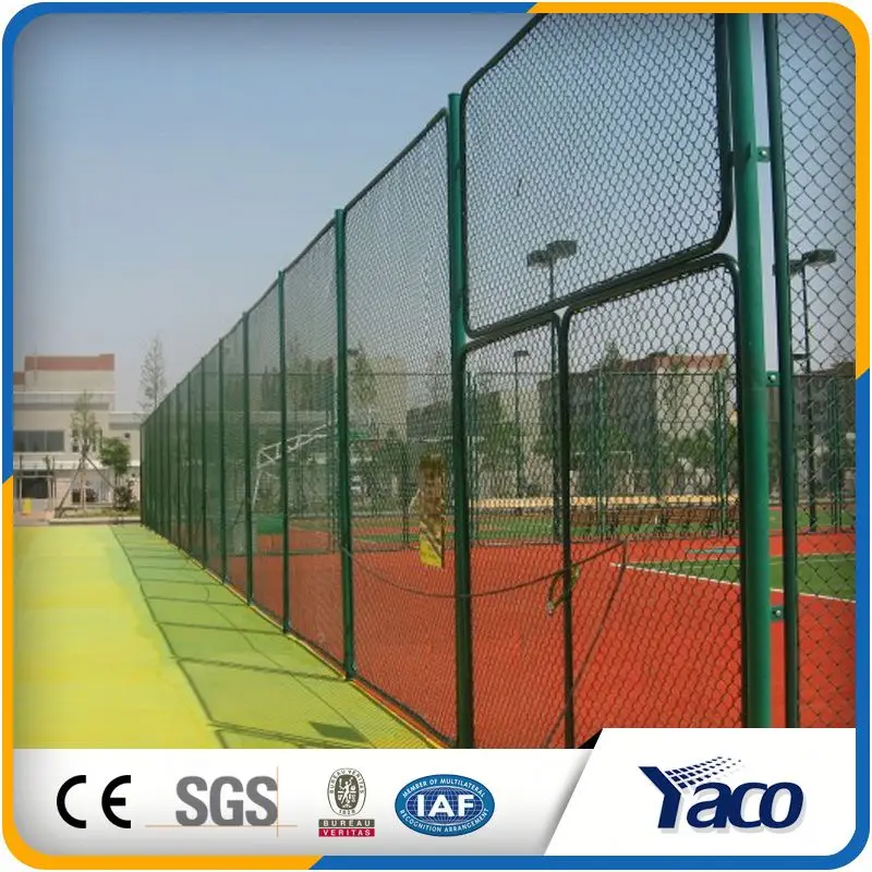 6 футов Chain Link Fence Сплести Сетку Спортивной Площадке