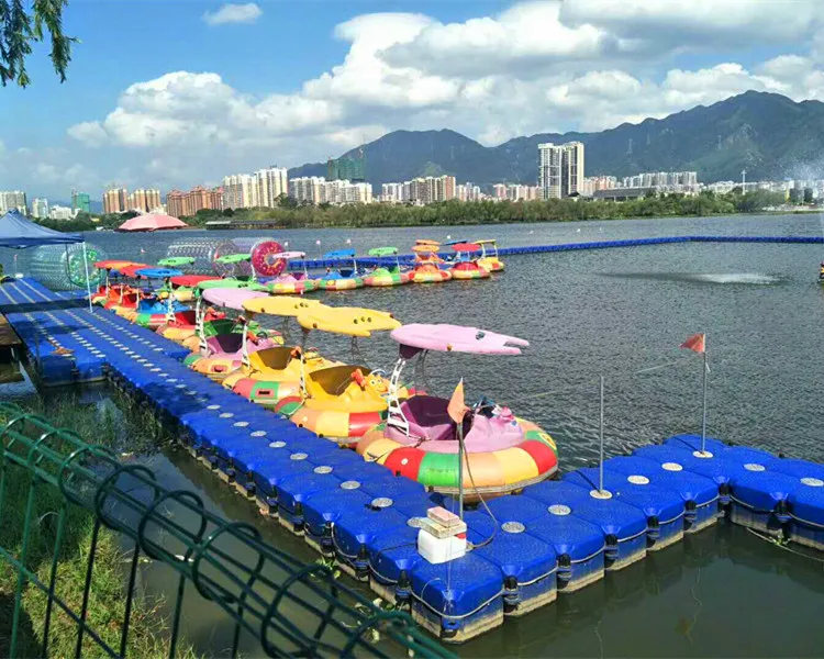 Durable Ocean Pontoon Bridge Floating Dock On Water
