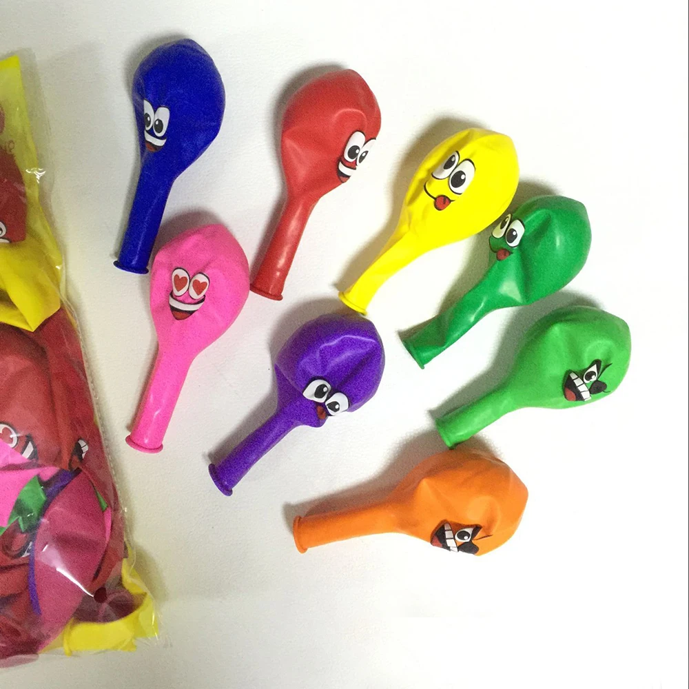 12inch smiling latex balloon