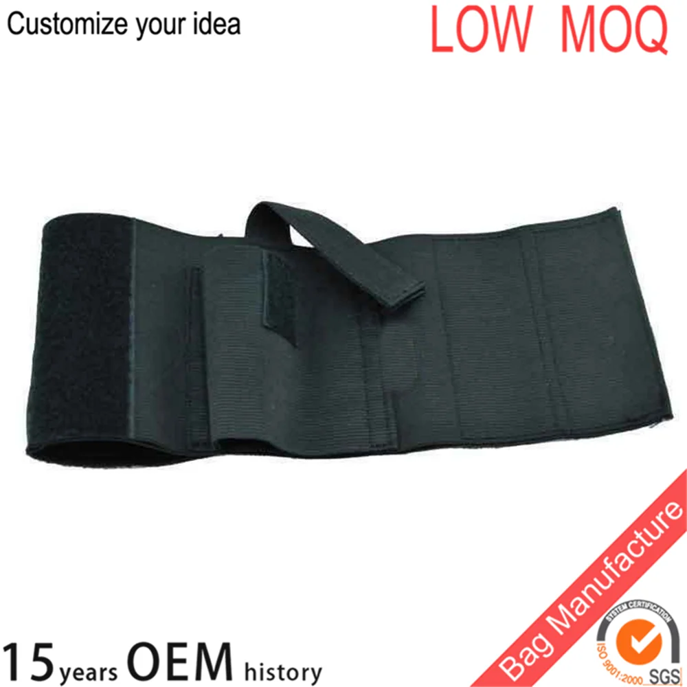 Universal left right Black elastic Concealed Carry Pistol Gun Ankle Holster