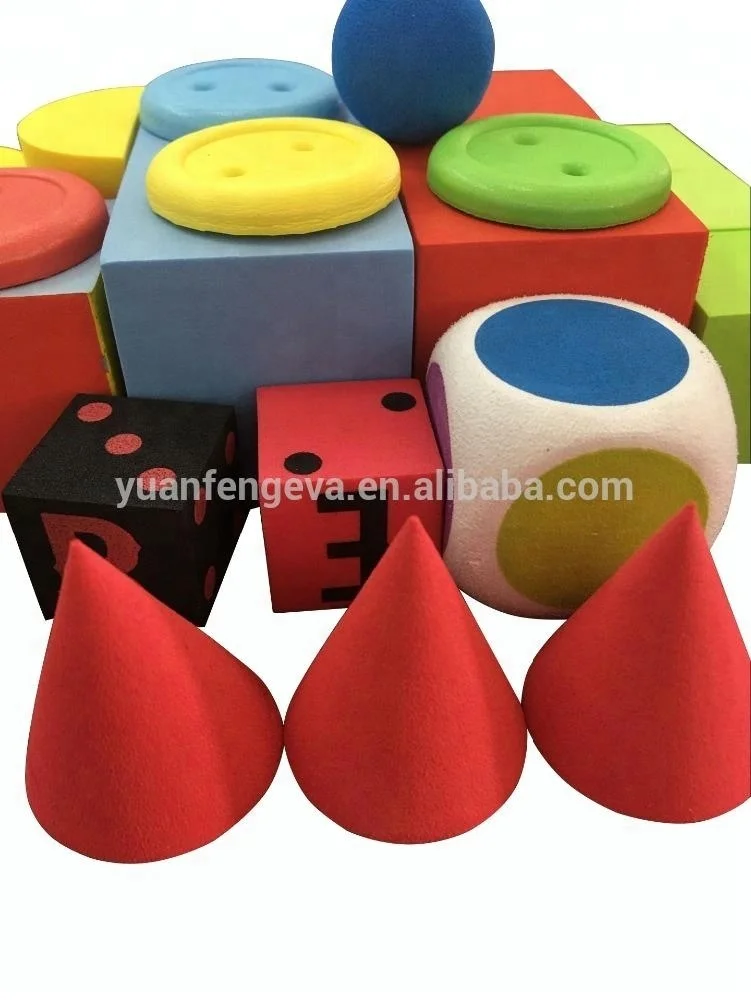 Most popular DIY colorful big eva foam building blocks for kids