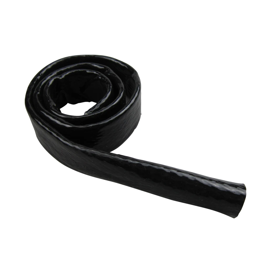 High temperature Silicone Coated Fireproof Sleeve protective sleeve for hoses and pipes