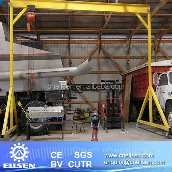 Light duty 3ton portable gantry crane