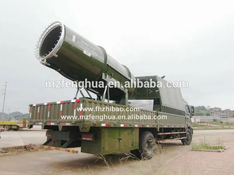 
Professional Effective Environmental Dust Suppression Mist Cannon With Trailer For Industry Dust Problem Air Protection 