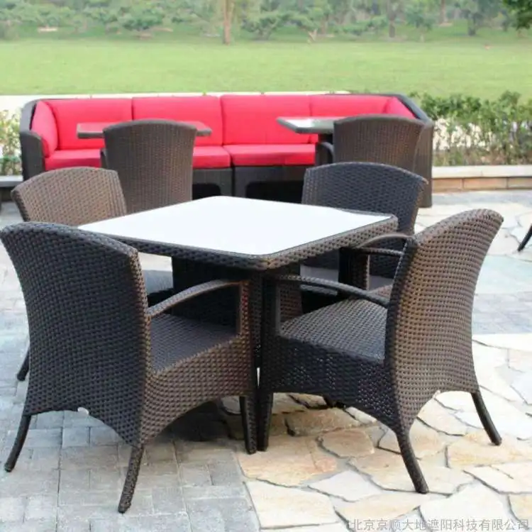 new condition factory price rattan table and chair pe pp rattan making machine