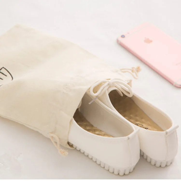 
Cotton Drawstring Jewelry Pouch 