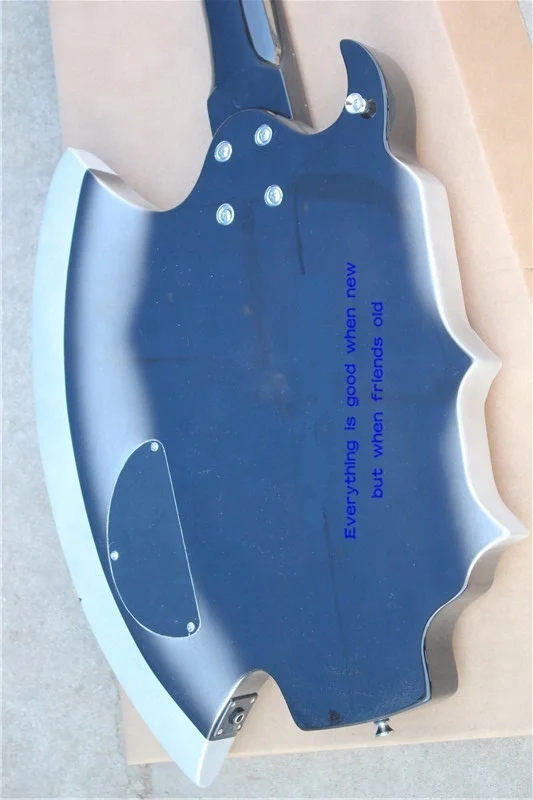 Weifang Rebon 5 string axe electric bass guitar