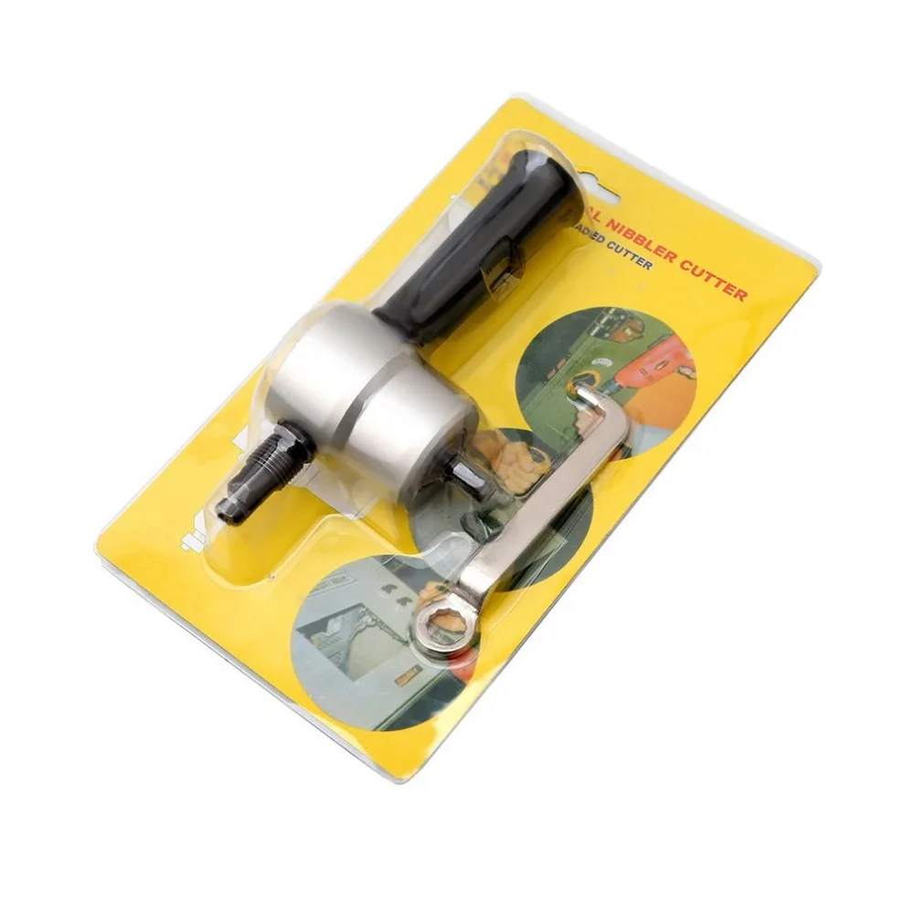 Multipurpose Double Head Sheet Metal Nibbler Cutter Tool Hole Saw Drill Bit For Cutting Metal Or Cut Wood