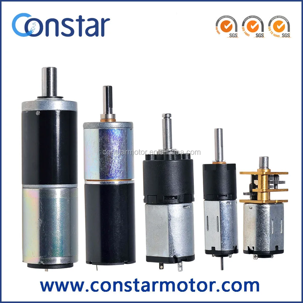 6V precision gear motor for robot